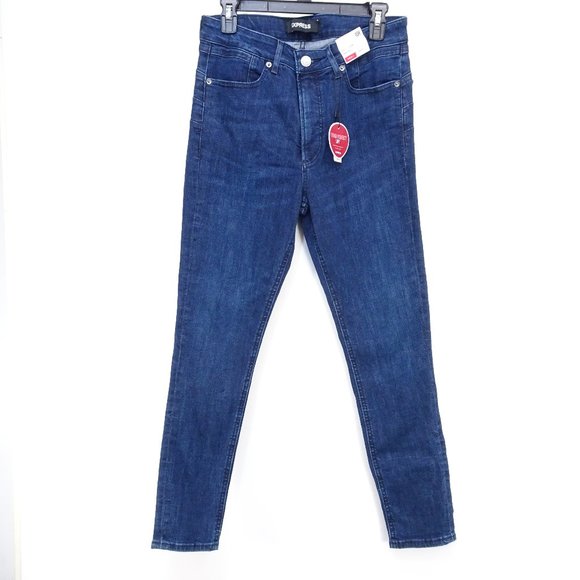 New Express Womens High Rise Stretch Sz 10 Reg